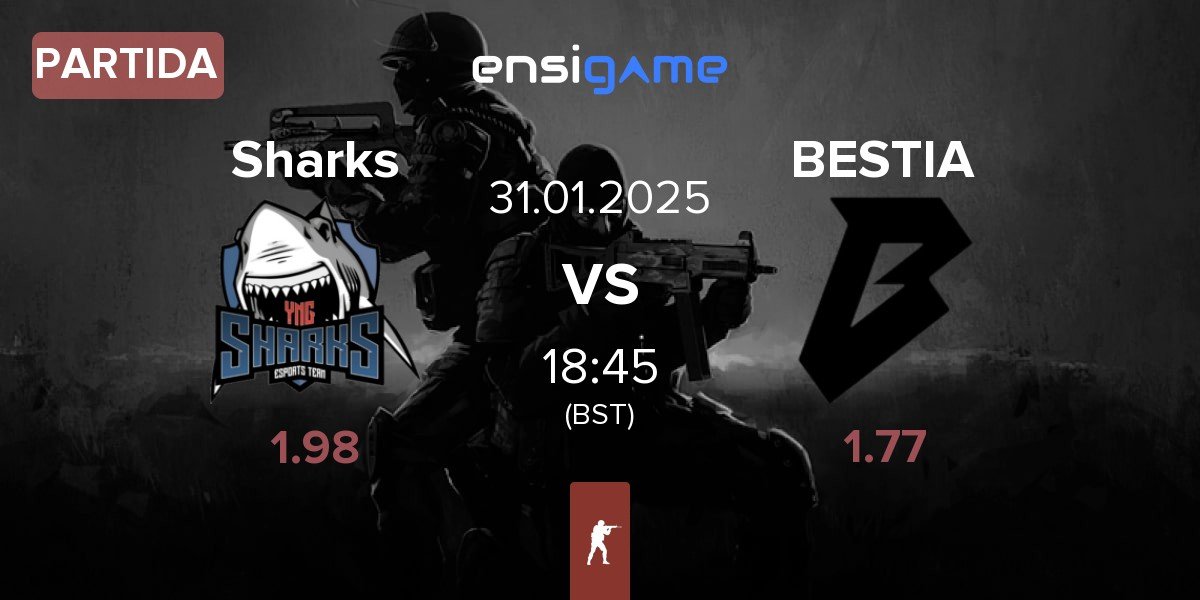 Partida Sharks Esports Sharks vs BESTIA | 31.01