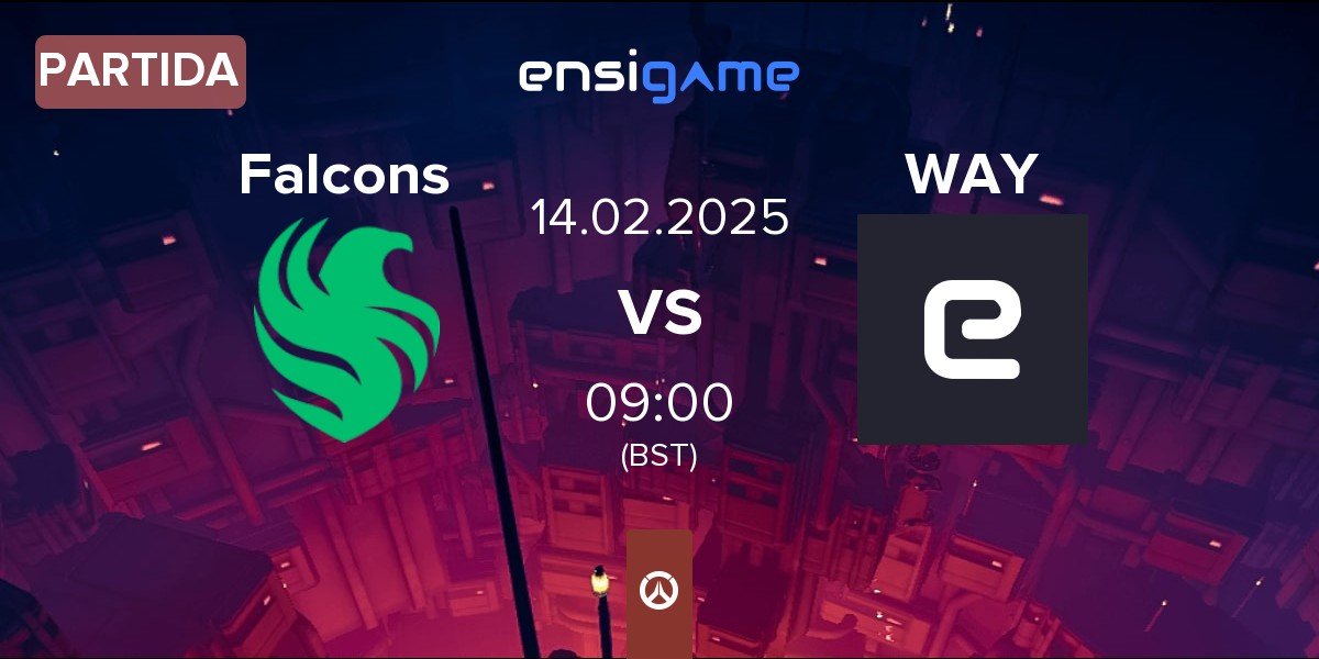 Partida Team Falcons Falcons vs WAY | 14.02