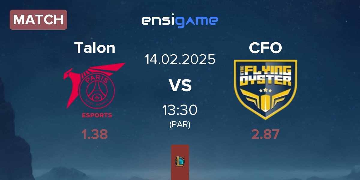 Match Talon vs CTBC Flying Oyster CFO | 14.02