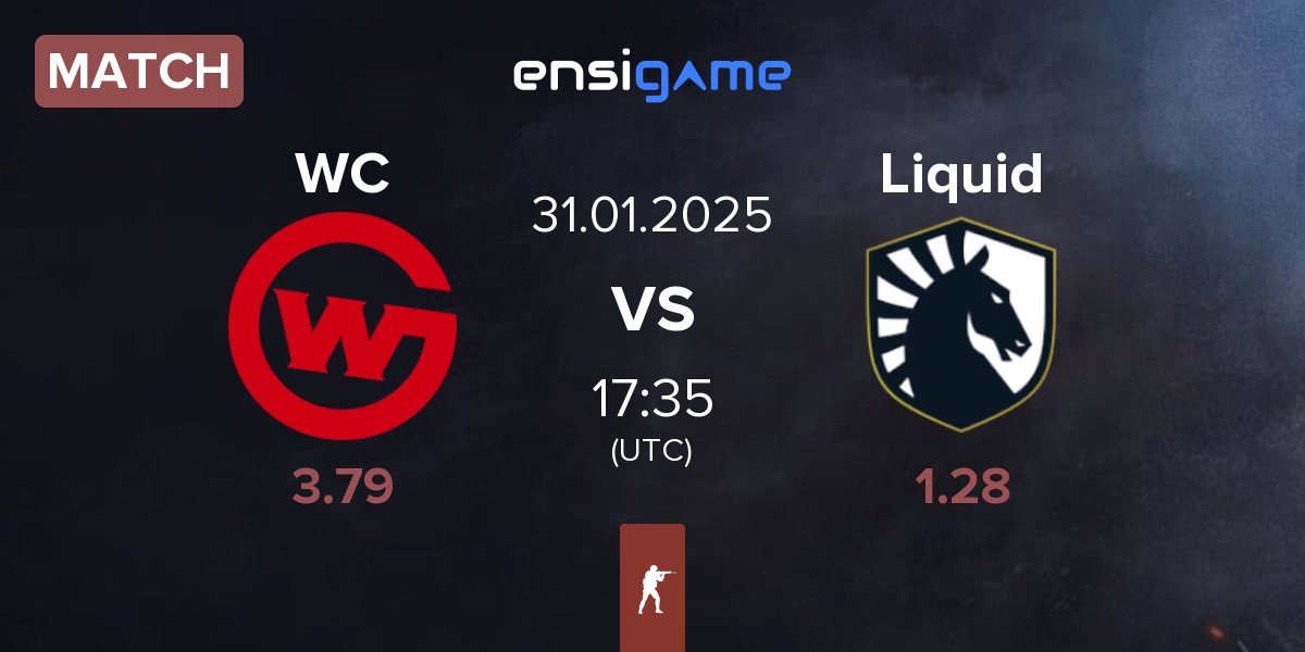 Match Wildcard Gaming WC vs Team Liquid Liquid | 31.01