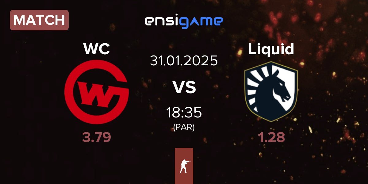 Match Wildcard Gaming WC vs Team Liquid Liquid | 31.01