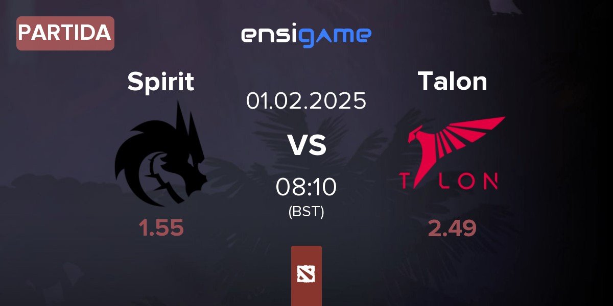 Partida Team Spirit Spirit vs Talon Esports Talon | 01.02