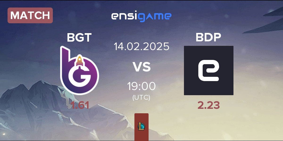 Match BoostGate Esports BGT vs BBL Dark Passage BDP | 14.02