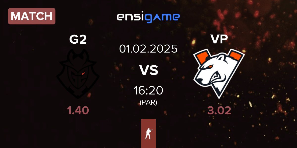 Match G2 Esports G2 vs Virtus.Pro VP | 01.02