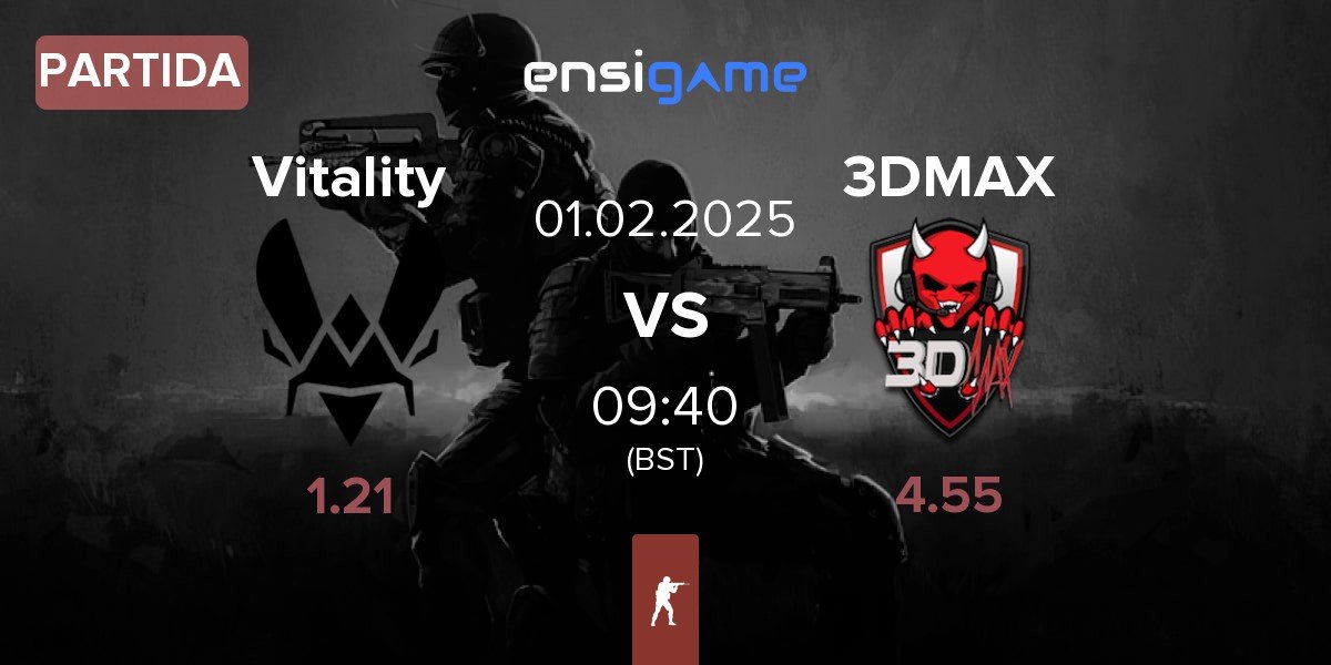 Partida Team Vitality Vitality vs 3DMAX | 01.02