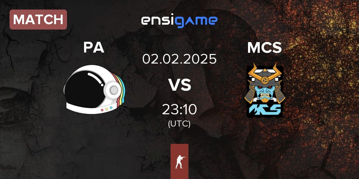 Match Party Astronauts PA vs MCS Gaming MCS | 02.02