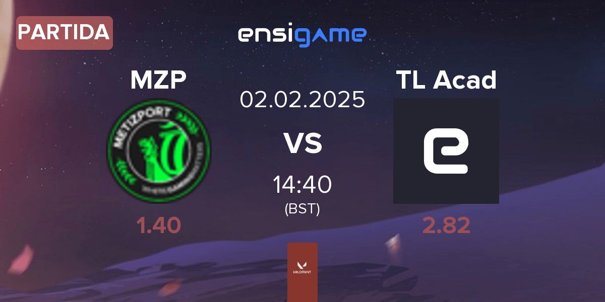 Partida Metizport MZP vs Team Liquid Academy TL Acad | 02.02