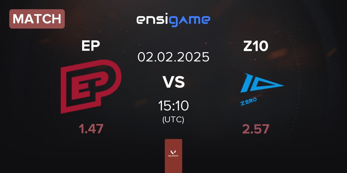 Match Enterprise Esports EP vs Zero Tenacity Z10 | 02.02