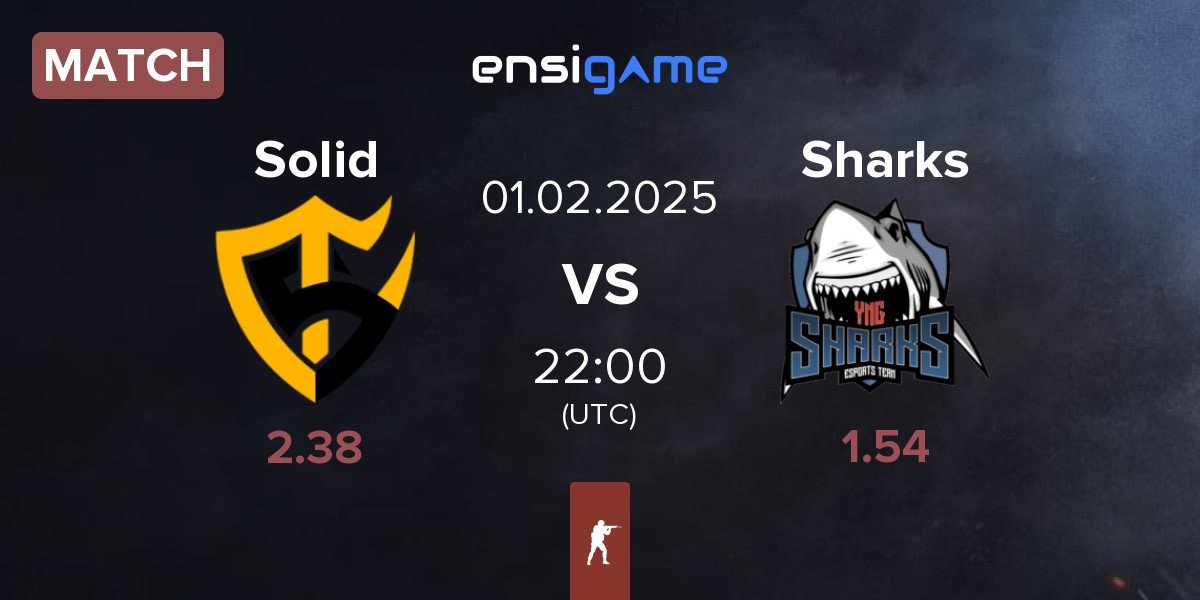 Match Team Solid Solid vs Sharks Esports Sharks | 01.02