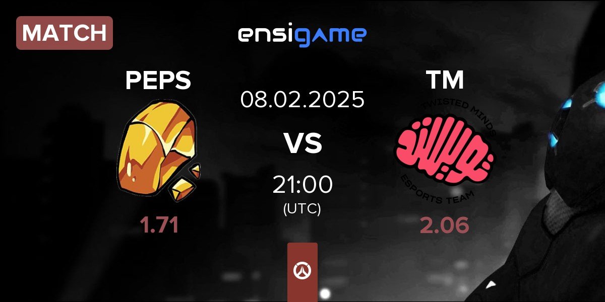 Match Team Peps PEPS vs Twisted Minds TM | 08.02