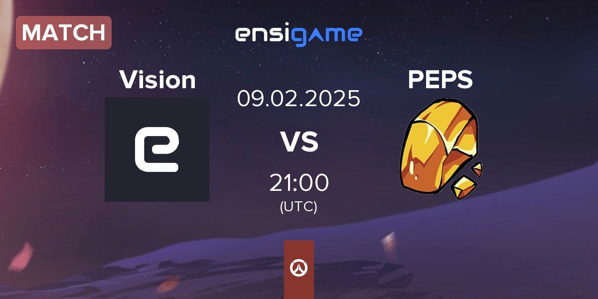 Match Team Vision Vision vs Team Peps PEPS | 09.02