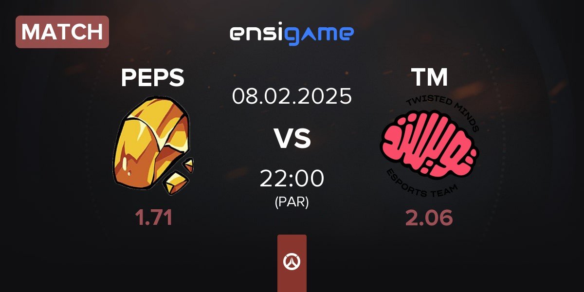 Match Team Peps PEPS vs Twisted Minds TM | 08.02