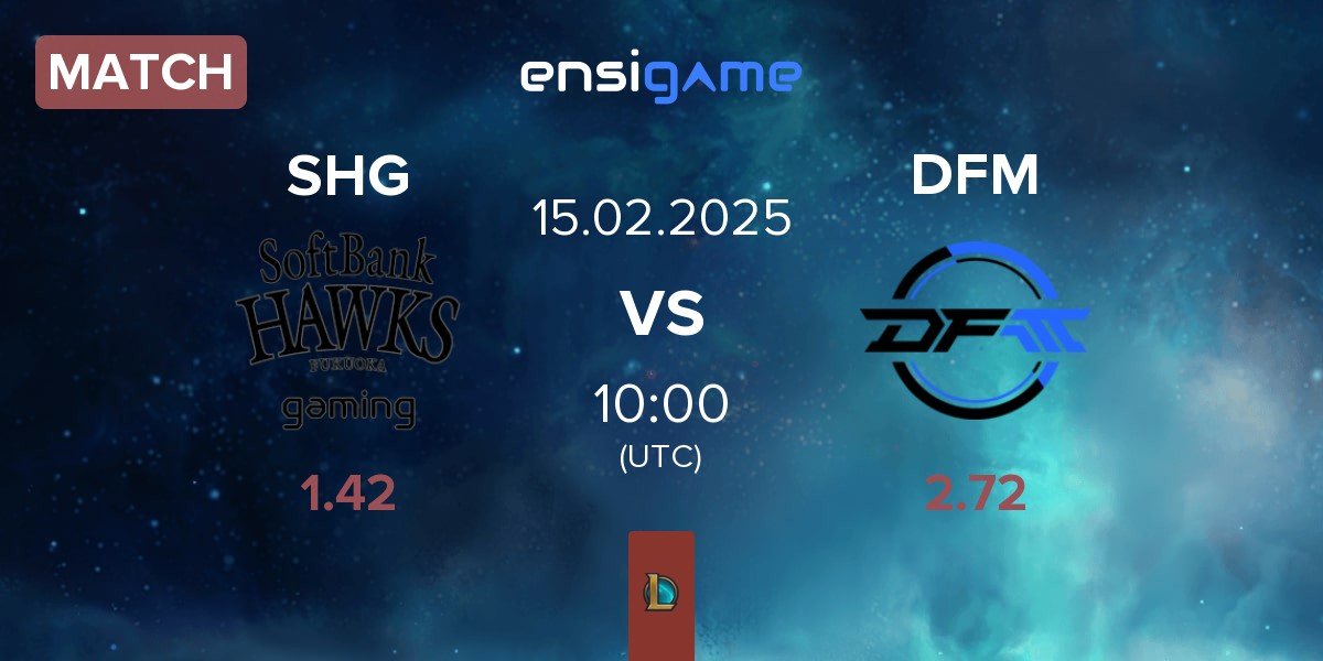 Match Fukuoka SoftBank Hawks gaming SHG vs DetonatioN FocusMe DFM | 15.02