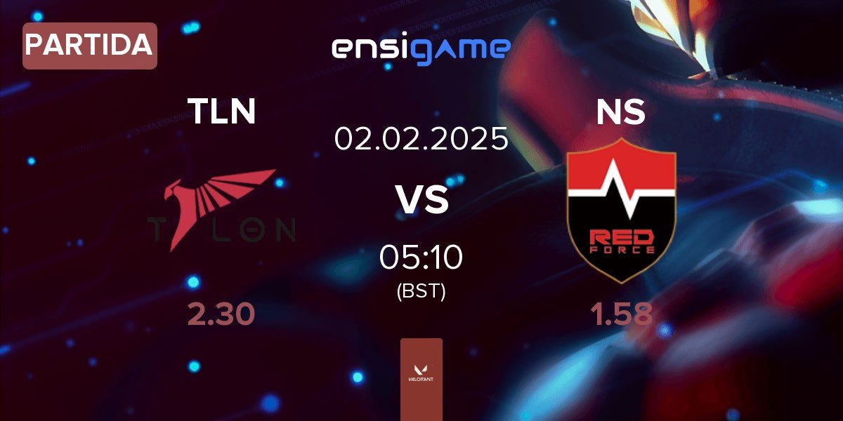 Partida Talon Esports TLN vs Nongshim RedForce NS | 02.02