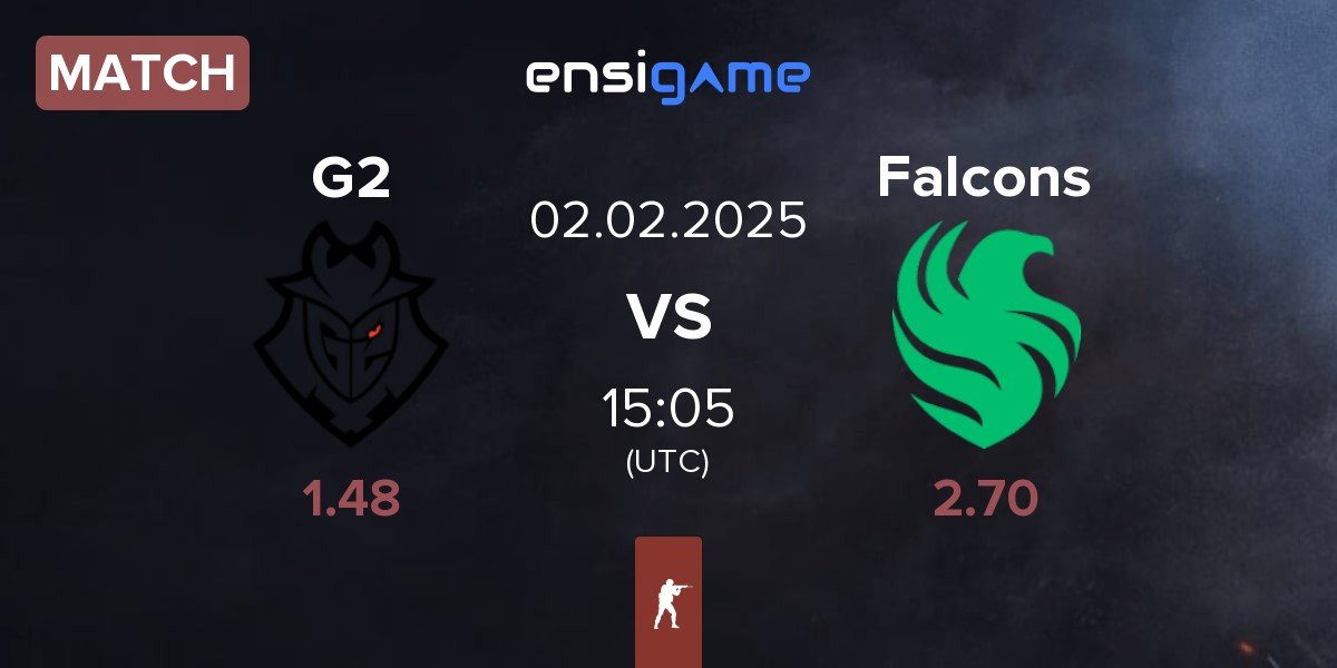 Match G2 Esports G2 vs Team Falcons Falcons | 02.02