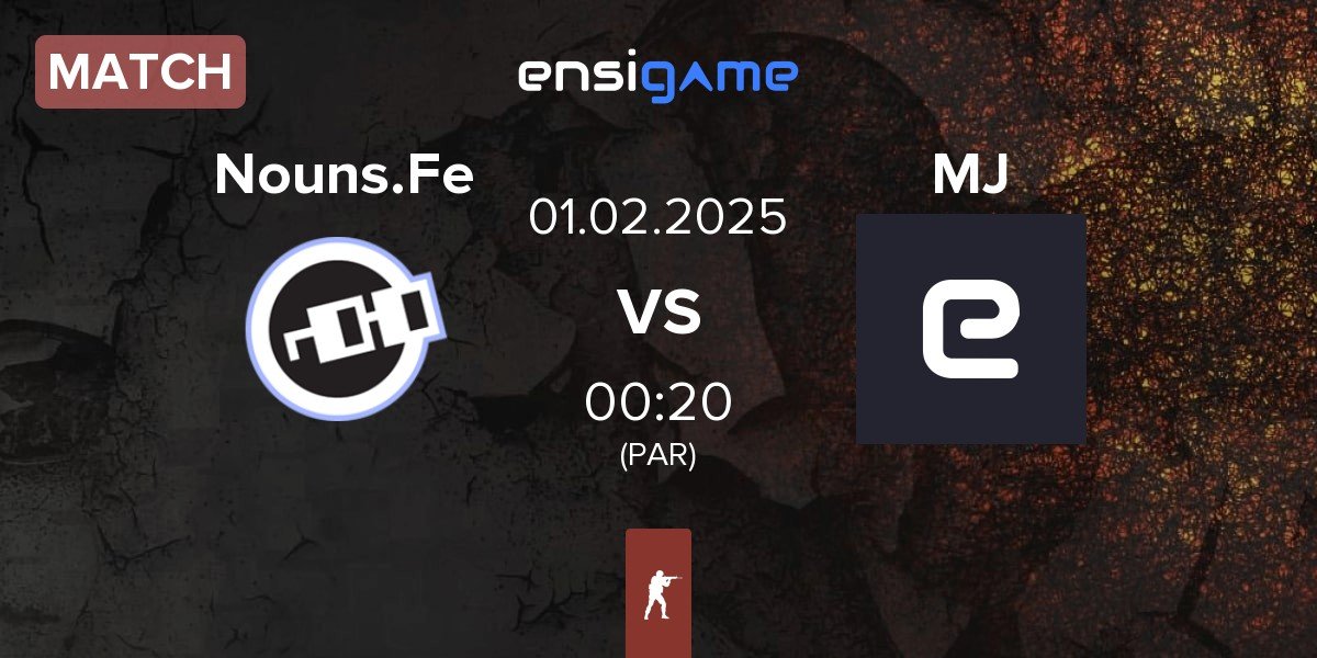 Match Nouns Female Nouns.Fe vs MEGA JUNERS MJ | 01.02