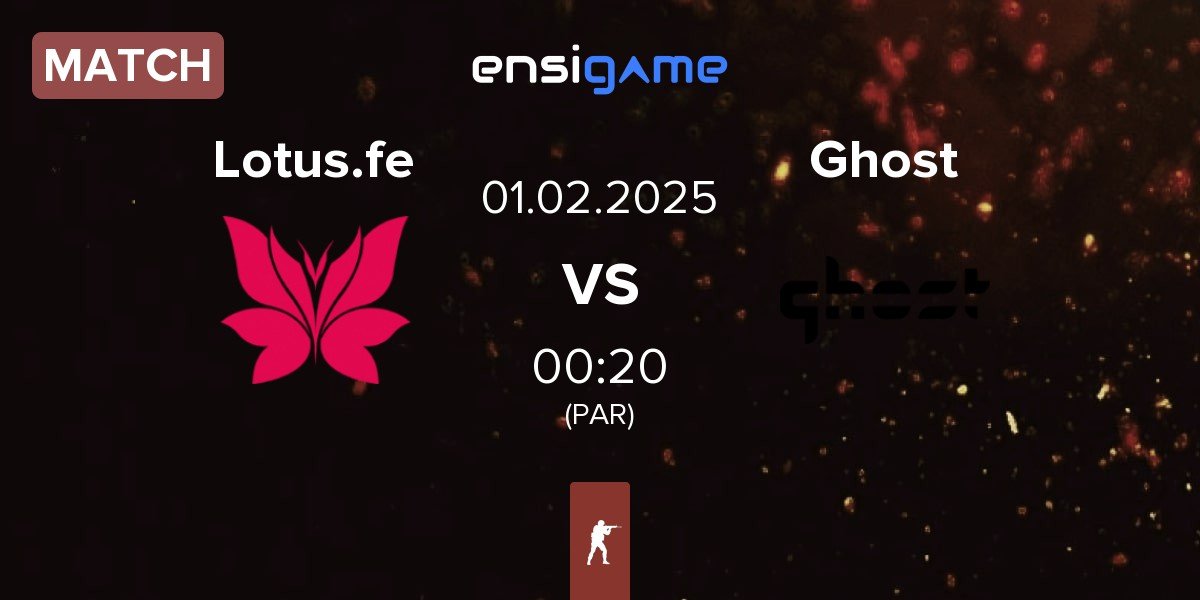 Match Lotus FE Lotus.fe vs Ghost Gaming Ghost | 01.02