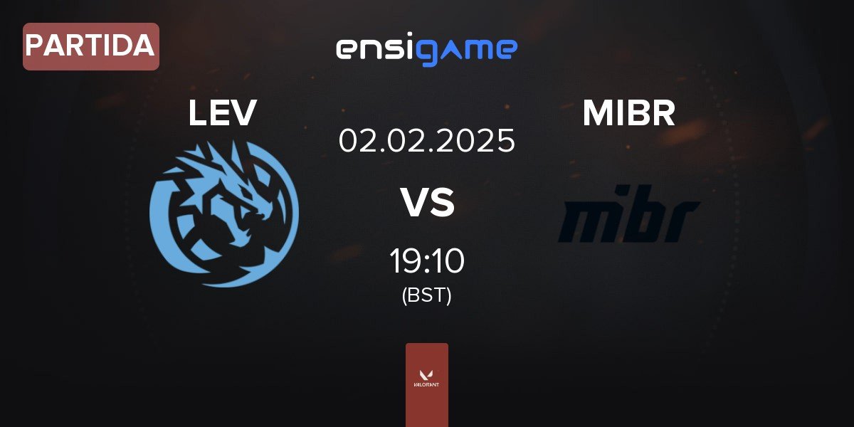 Partida Leviatán Esports LEV vs Made in Brazil MIBR | 02.02