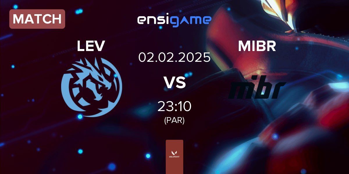 Match Leviatán Esports LEV vs Made in Brazil MIBR | 02.02