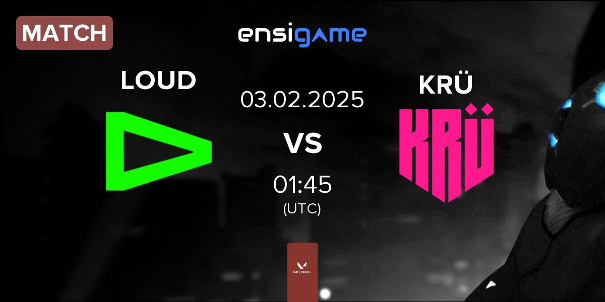 Match LOUD vs KRÜ Esports KRÜ | 03.02