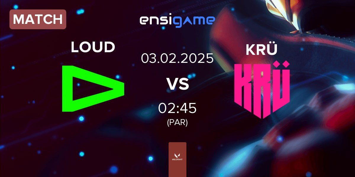 Match LOUD vs KRÜ Esports KRÜ | 03.02