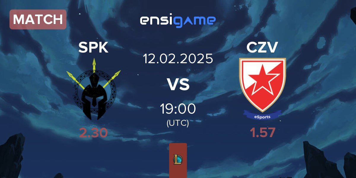 Match SPIKE Syndicate SPK vs Crvena zvezda Esports CZV | 12.02