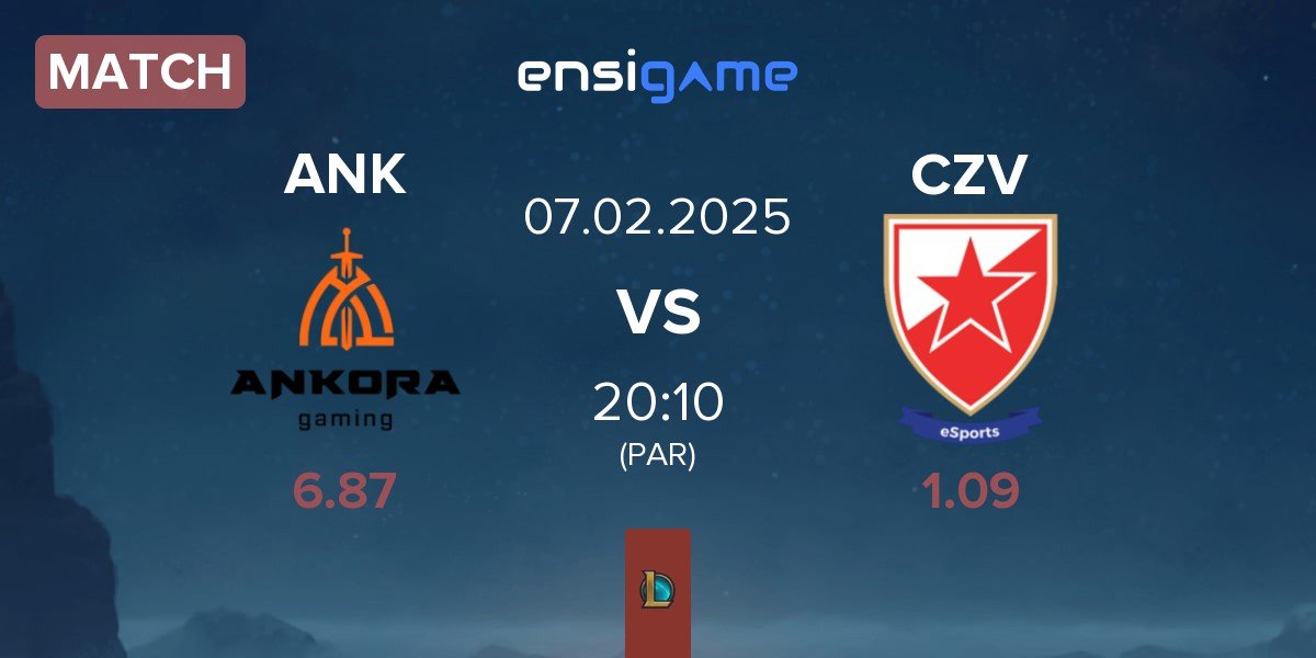 Match Ankora Gaming ANK vs Crvena zvezda Esports CZV | 07.02