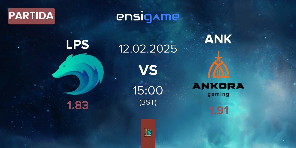 Partida Lupus Esports LPS vs Ankora Gaming ANK | 12.02