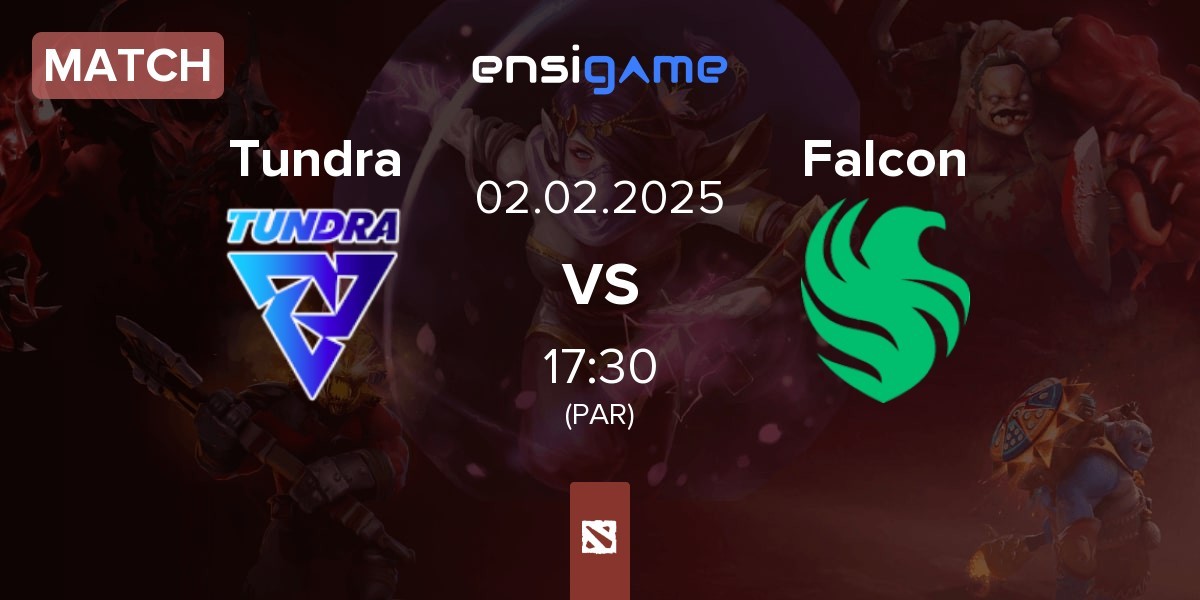 Match Tundra Esports Tundra vs Team Falcons Falcon | 02.02