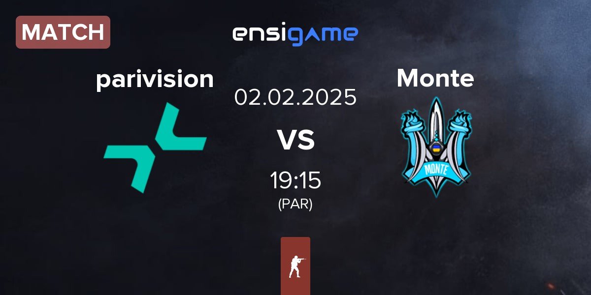 Match PARIVISION parivision vs Monte | 02.02