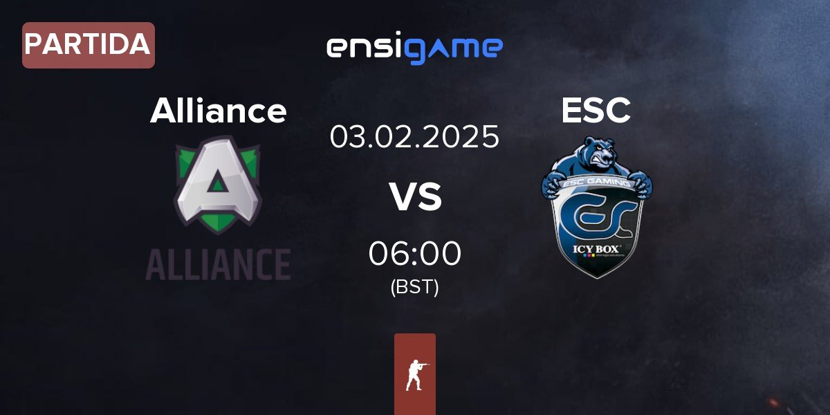 Partida Alliance vs ESC Gaming ESC | 03.02