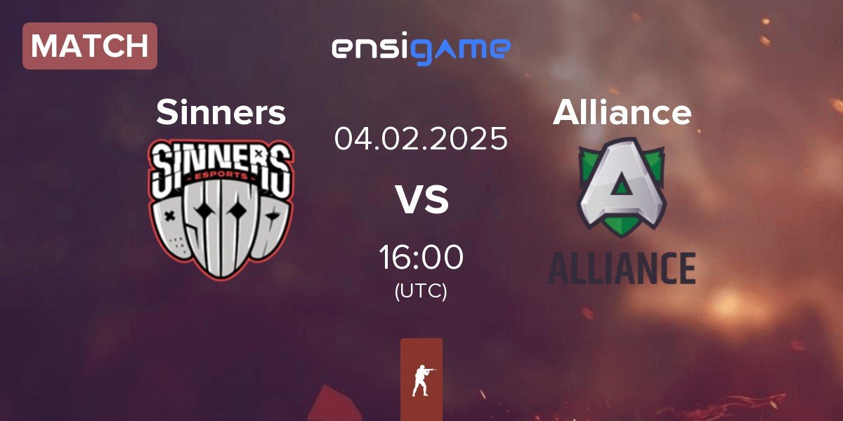 Match Sinners Esports Sinners vs Alliance | 04.02