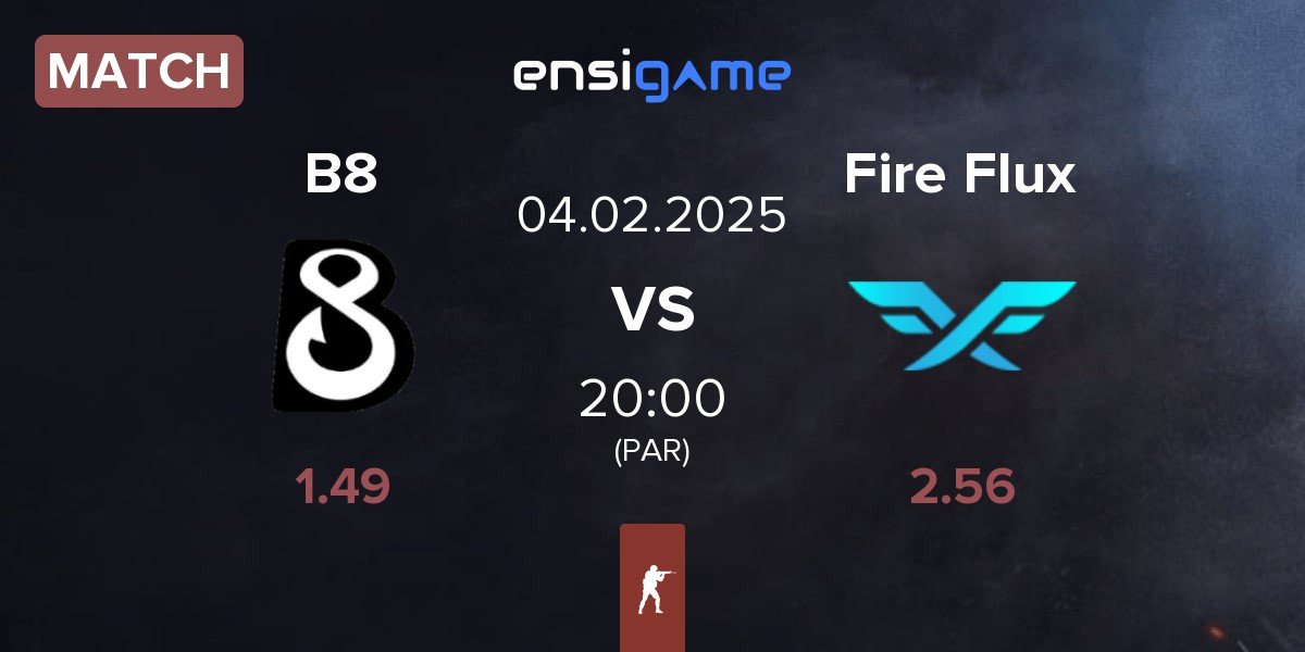 Match B8 vs Fire Flux Esports Fire Flux | 04.02