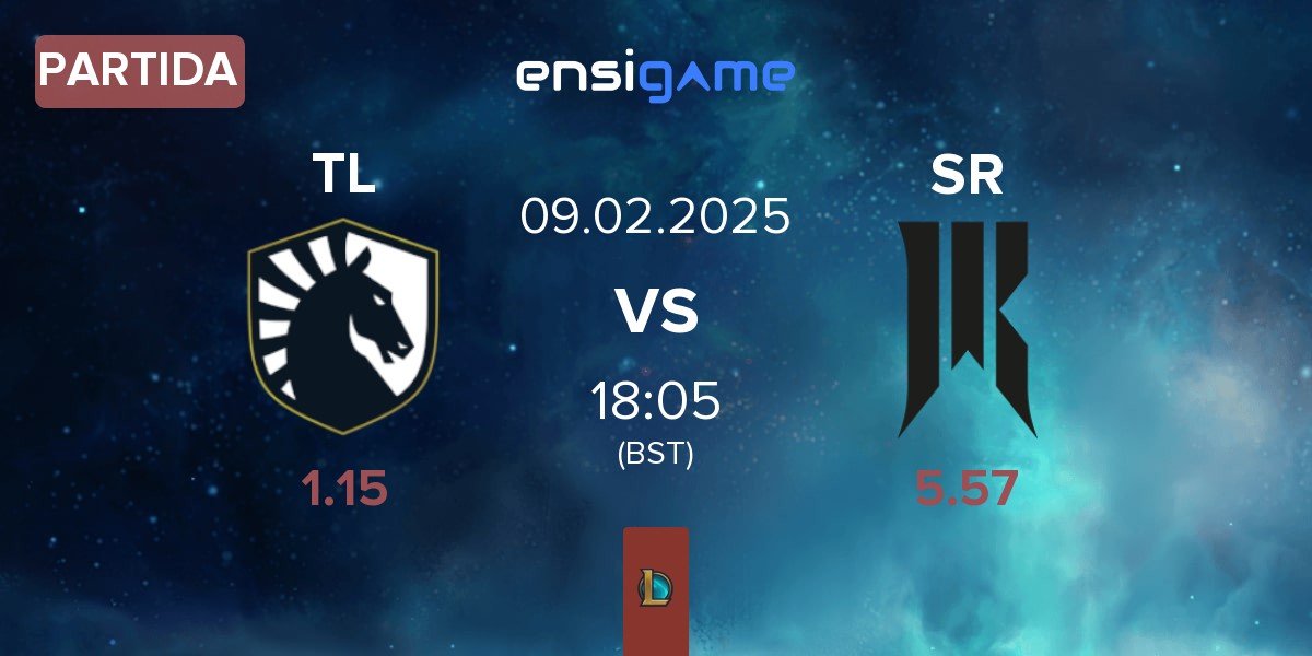 Partida Team Liquid TL vs Shopify Rebellion SR | 09.02