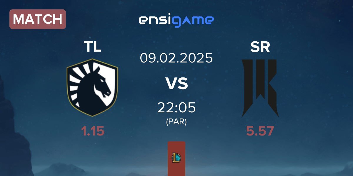 Match Team Liquid TL vs Shopify Rebellion SR | 09.02