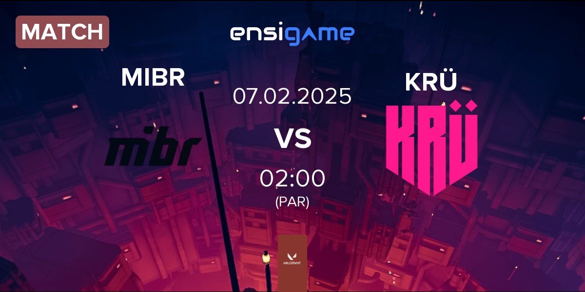 Match Made in Brazil MIBR vs KRÜ Esports KRÜ | 07.02