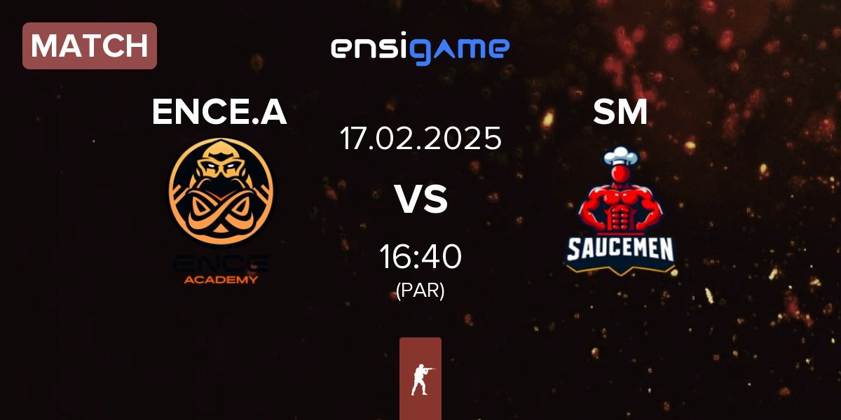 Match ENCE Academy ENCE.A vs SAUCEMEN SM | 17.02