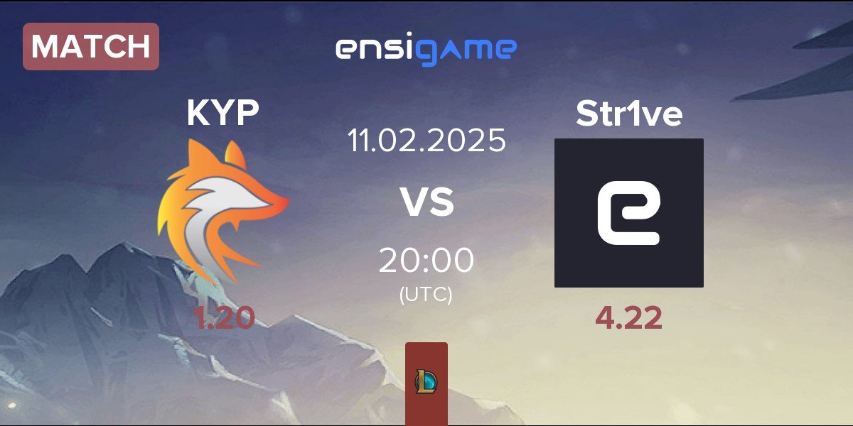 Match Keypulse Esports KYP vs Str1ve eSports ST1 | 11.02