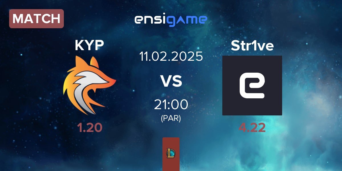 Match Keypulse Esports KYP vs Str1ve eSports ST1 | 11.02