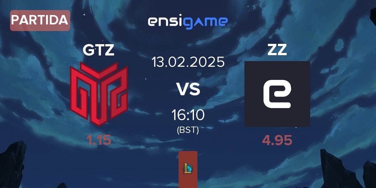 Partida GTZ Esports GTZ vs ZeroZone Gaming ZZG | 13.02