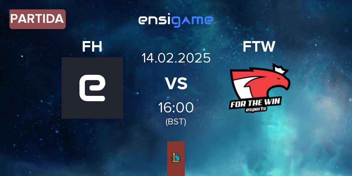 Partida FlameHard FLH vs For The Win Esports FTW | 14.02