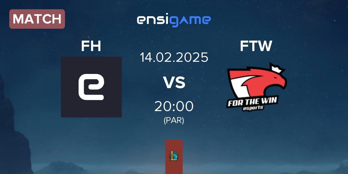 Match FlameHard FLH vs For The Win Esports FTW | 14.02