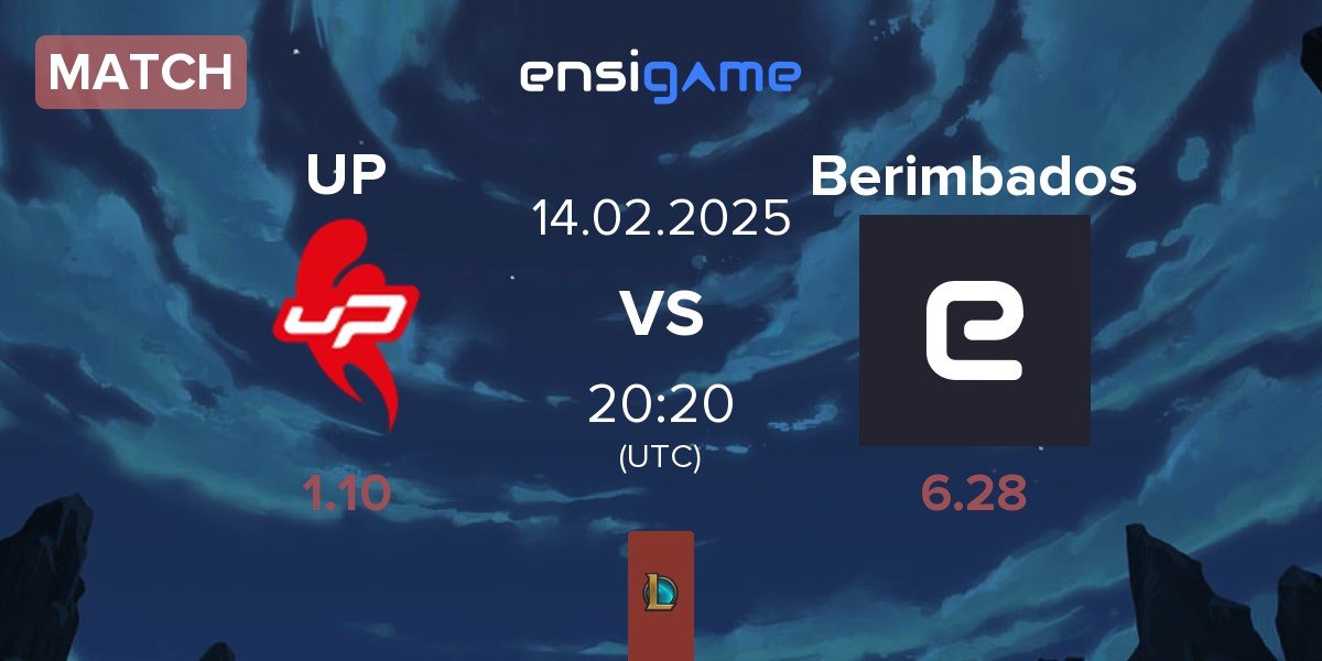 Match Grow uP Esports GUP vs Berimbados BER | 14.02