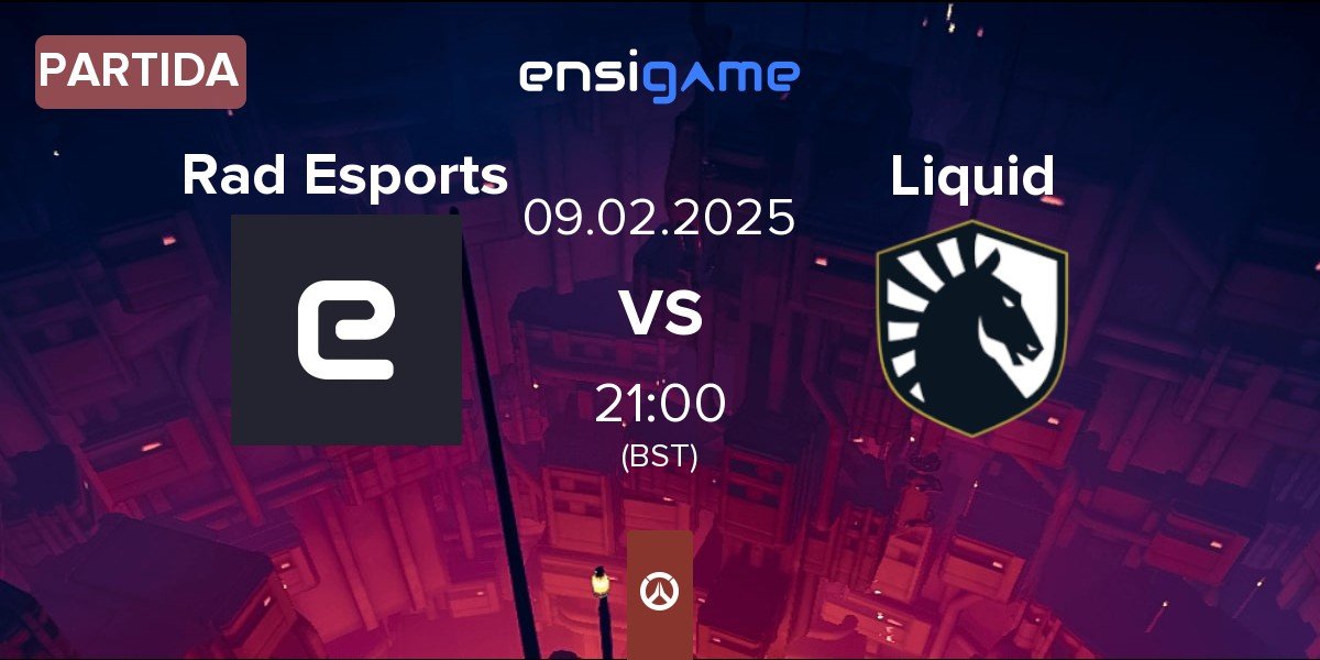 Partida Rad Esports vs Team Liquid Liquid | 09.02