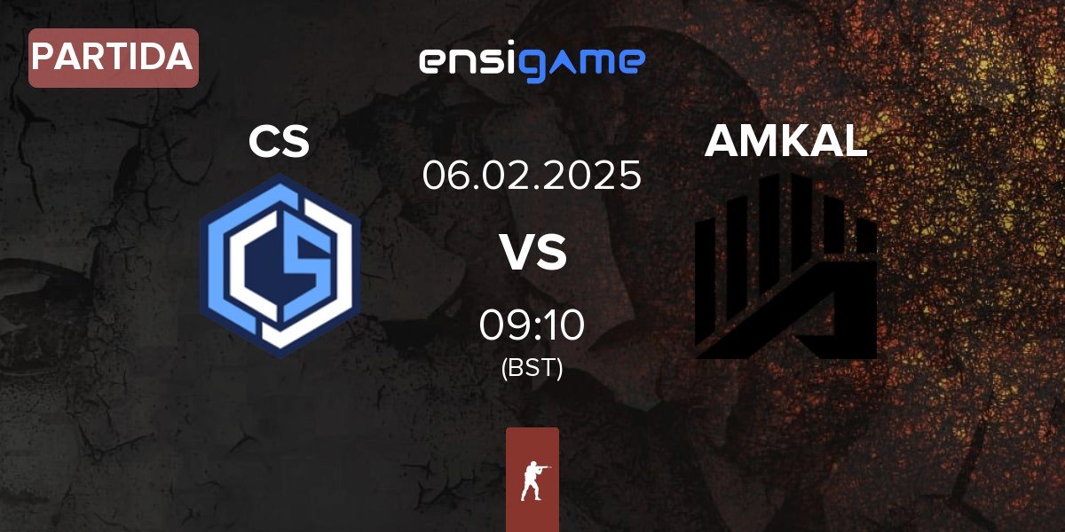 Partida CYBERSHOKE Esports CS vs AMKAL | 06.02