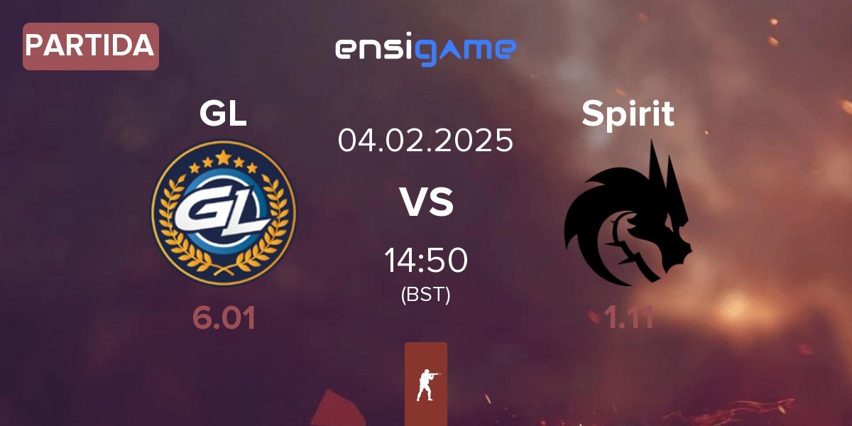 Partida GamerLegion GL vs Team Spirit Spirit | 04.02