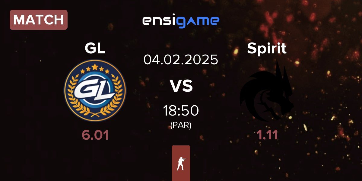 Match GamerLegion GL vs Team Spirit Spirit | 04.02