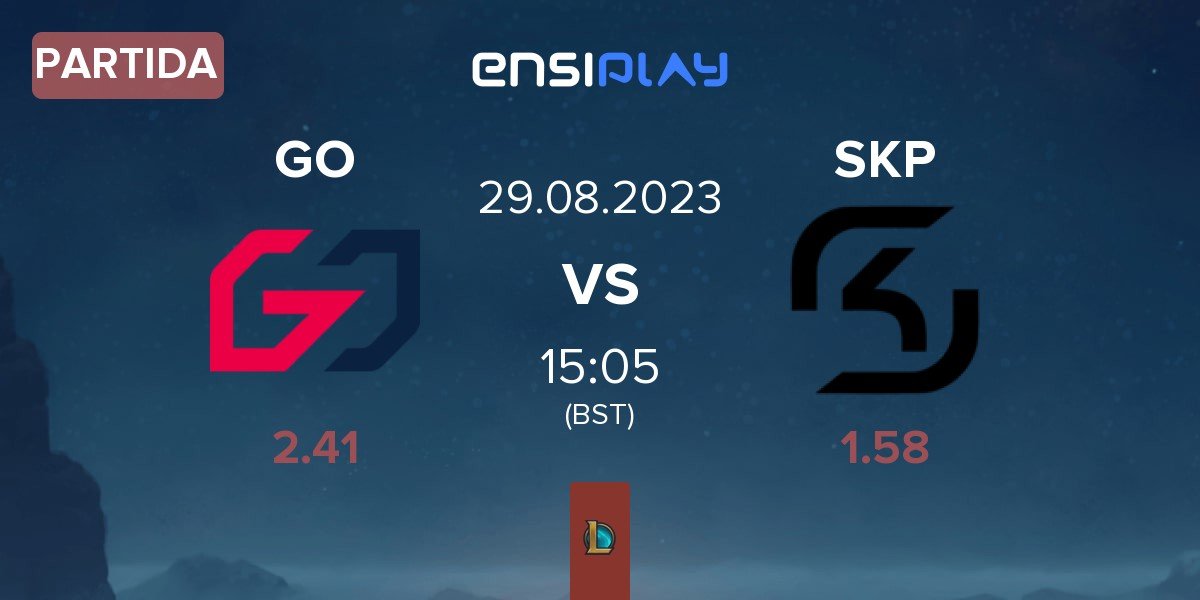 Partida Team GO GO vs SK Gaming Prime SKP | 29.08