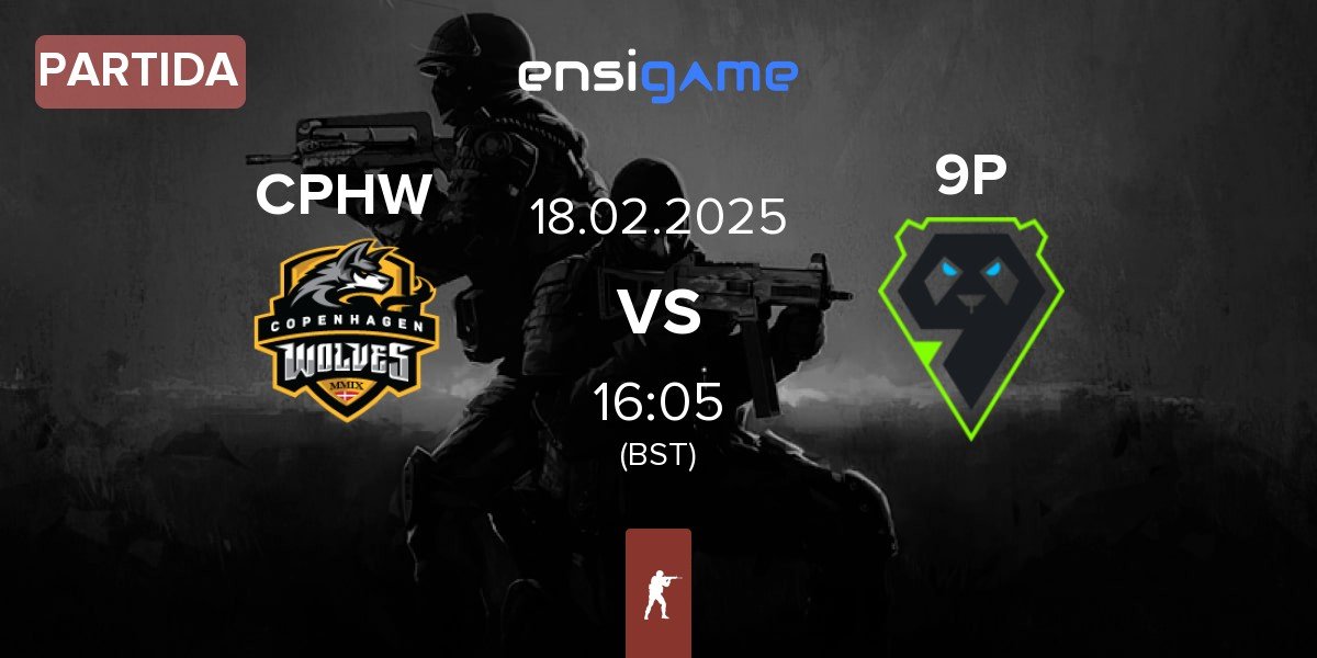 Partida Copenhagen Wolves CPHW vs 9 Pandas 9P | 18.02