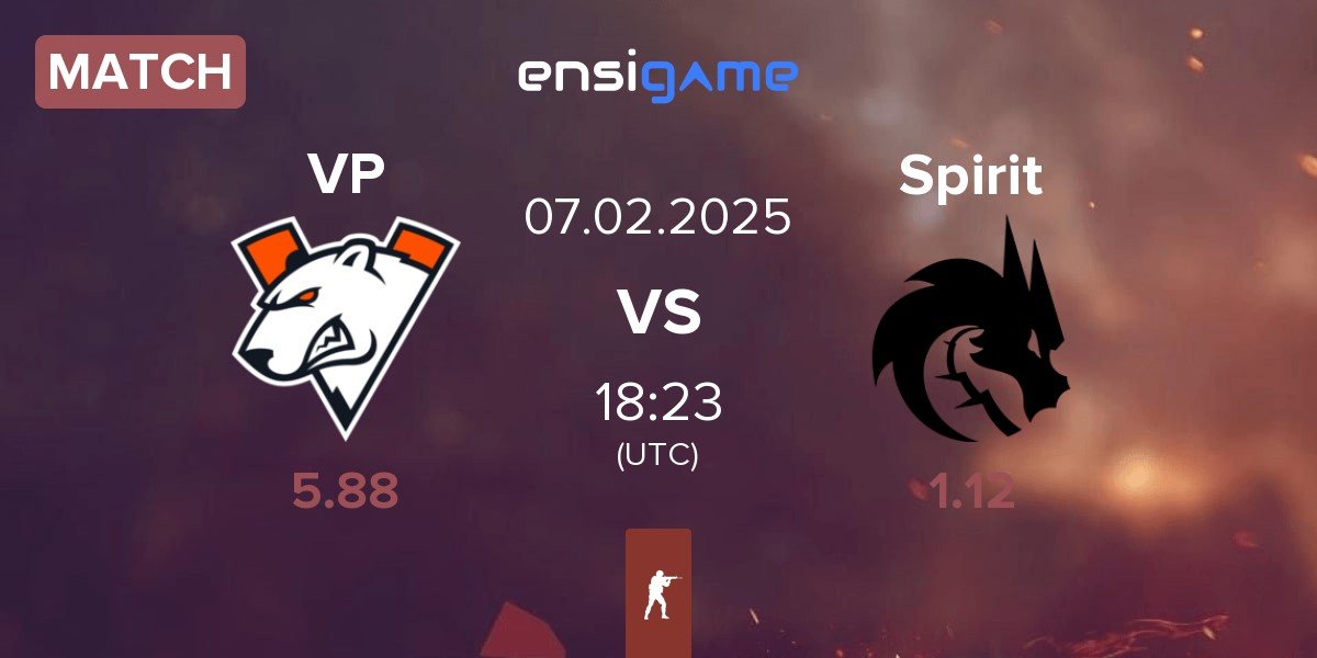 Match Virtus.Pro VP vs Team Spirit Spirit | 07.02